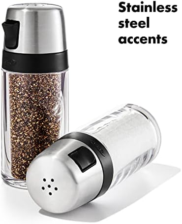OXO Shaker Set Clear Stainless Steel