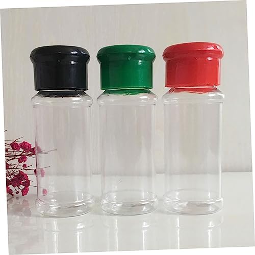 VINTORKY 24-Piece Green Plastic Seasoning Bottle Set