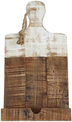 Creative Co-Op Dipped White Napkin Holder
