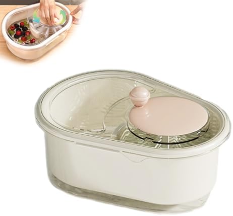 OOGKA Fruit Cleaner Spinner - Effortlessly Clean Fruits in Seconds