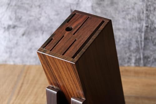 7-Slot Wooden Knife Block