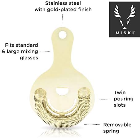 Pro elevate your bar experience with our stylish Hawthorne Strainer