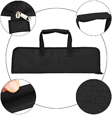 Premium Heavy Duty Chef Knife Roll Bag for Easy Storage Carry