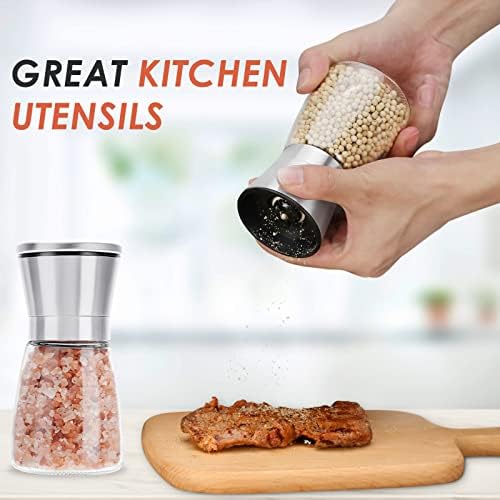 Ebaco Salt Pepper Grinder Set 2 Pack