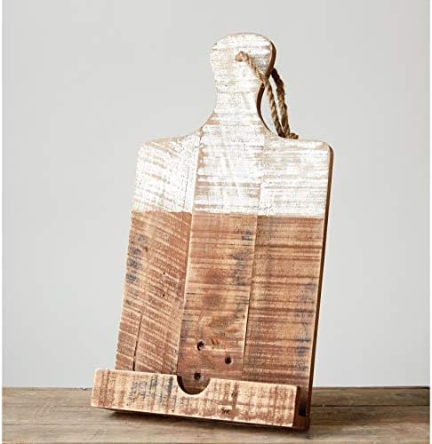 Creative Co-Op Dipped White Napkin Holder