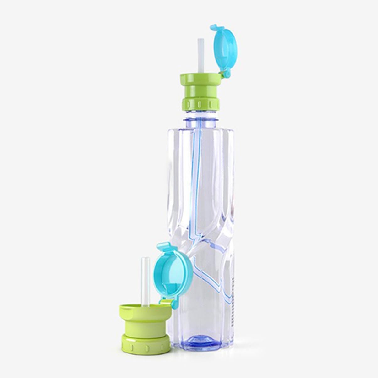 Dual Purpose Bottle Straw Caps for Boys Girls Portable Leakproof