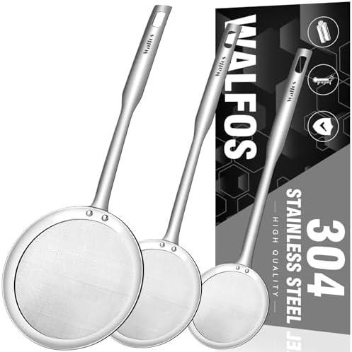 3-in-1 Stainless Steel Fat Skimmer Set for Cooking