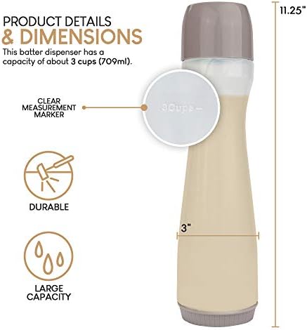 Pancake Batter Dispenser by Exultimate