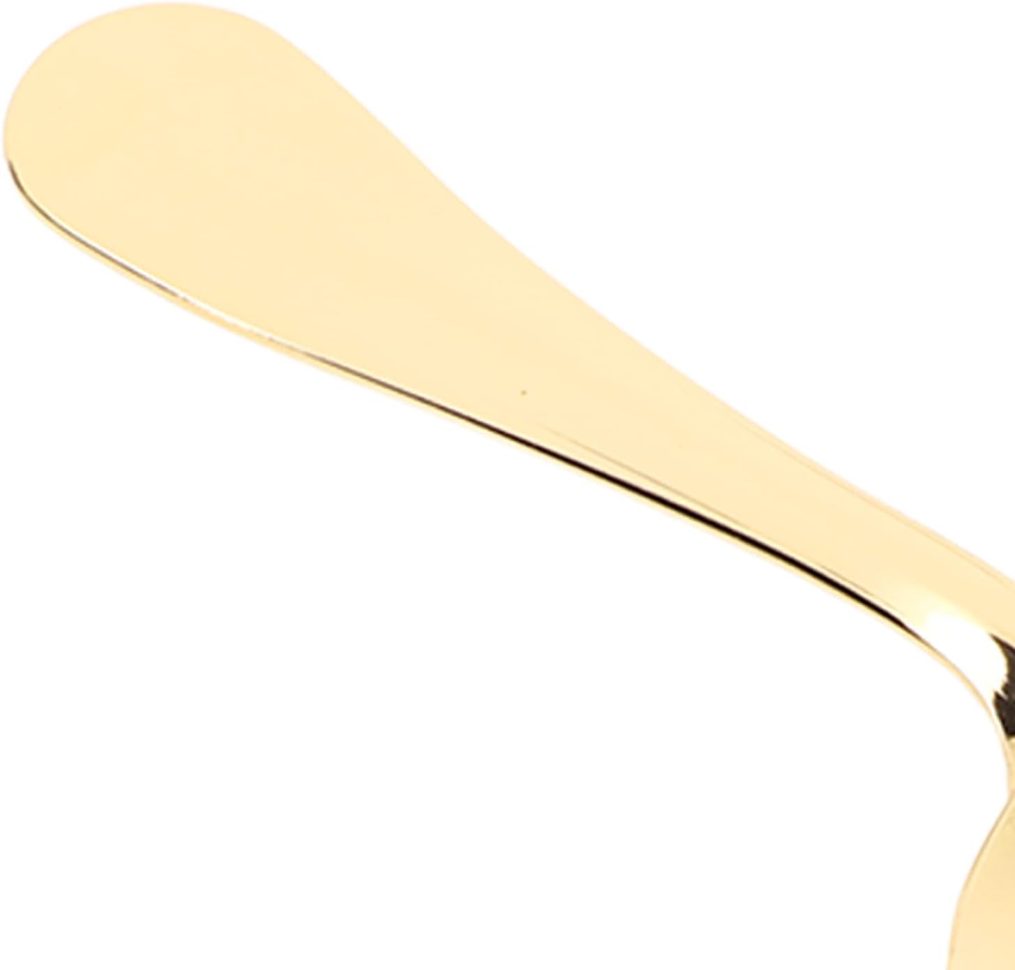 Stainless Steel Cocktail Strainer Ergonomic Gold Handle Durable for Home Commercial Use