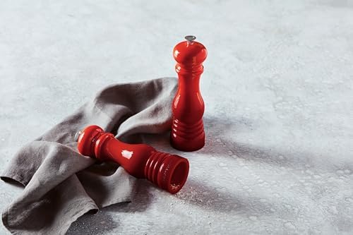 Le Creuset Salt and Pepper Mill Set - Ceramic Grinder 8-inch