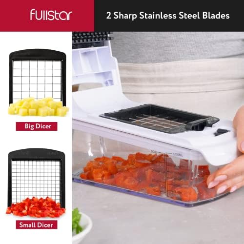 Fullstar 8-in-1 Kitchen Chopper Premium Vegetable Slicer
