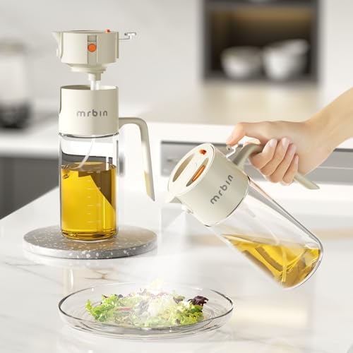 Efficient 2-in-1 Oil Dispenser for Kitchen Convenience