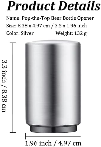 Premium Stainless Steel Automatic Beer Bottle Opener