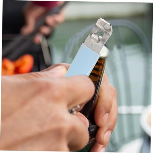 Foldable 2-Piece Steel Vial Bottle Opener for Healthcare Professionals