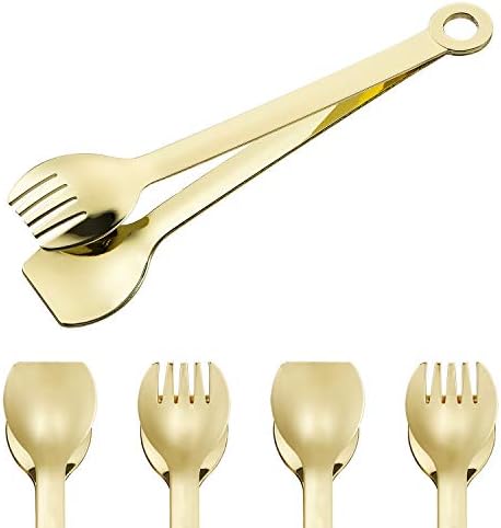 Stainless Steel Appetizer Tongs Set of 4