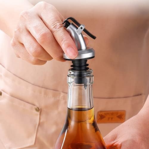 Luxshiny 8pk Oil Bottle Stopper Soy Sauce Dispenser Whiskey Decanter