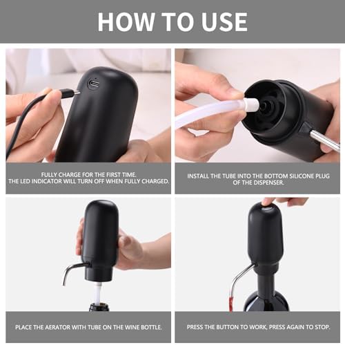 Effortless Electric Wine Opener Set