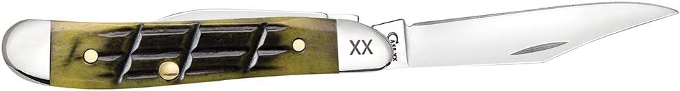 Case Cutlery 16025 Essential Peanut Olive Green Bone - Kitchen Must-Have