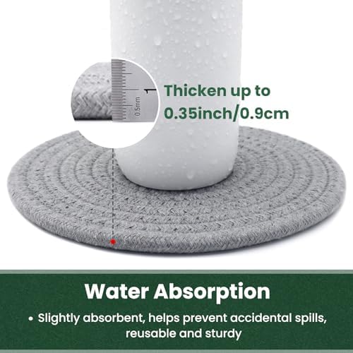8-Inch Heat-Resistant Trivets for Kitchen Use