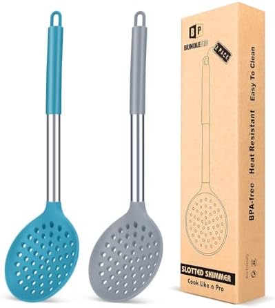 High Heat Resistant Kitchen Ladle Strainer Set