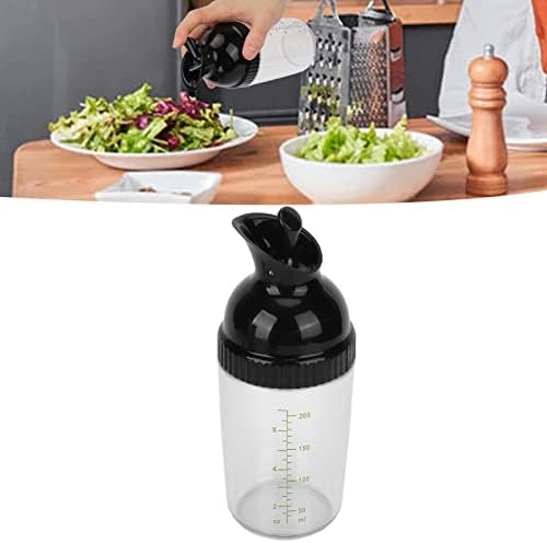 FLEXMAN Salad Dressing Shaker 200ml Black 1