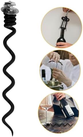 Metal Spiral Corkscrew Bottle Opener Set for Wine Beginning