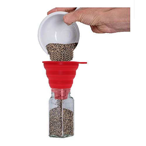 KongNai Silicone Collapsible Funnel for Canning