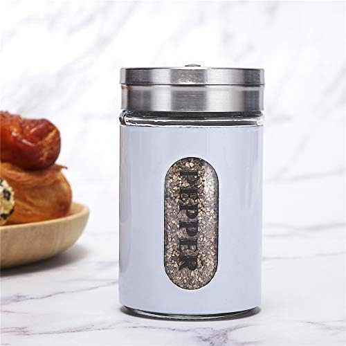 Premium Salt Pepper Shakers Set White