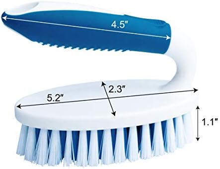 Sturdy 2-Pack Scrub brushes for Kitchen Bathroom Use