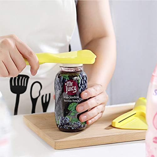 Ergonomic twists off bottle opener for seniors