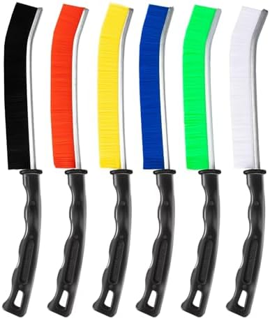6Pcs Multifunctional Corner Cleaning Brush Kitchen Bathroom Grout Brush