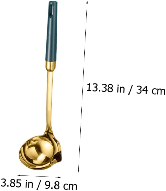 BESPORTBLE 1pc Stainless Steel Soup Ladle Fat Separator