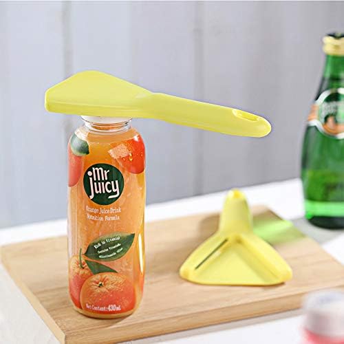 Ergonomic twists off bottle opener for seniors