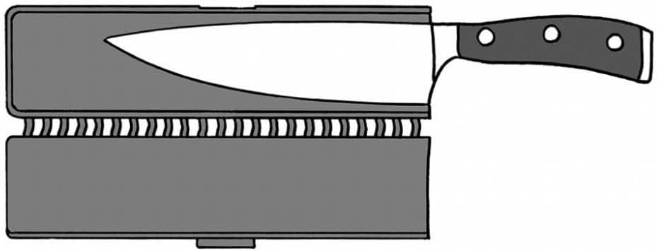 Perfect for Narrow Knives Magnetic Holding Organizer for Kitchen