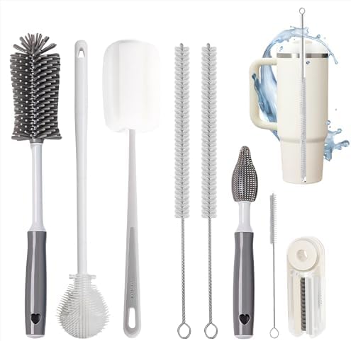 Access Care 8-Piece Bottle Straw Cleaner Kit for Stanley Yeti SLM