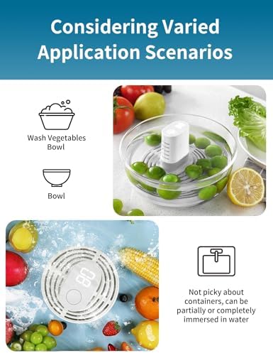 Fruit and Vegetable Portable Washer Ionic PurificationTechnology