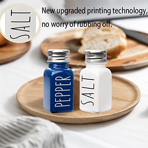 Elegant Farmhouse Salt and Pepper Shakers Set