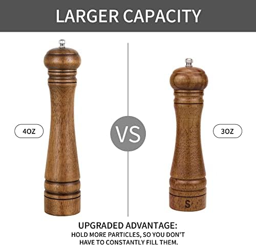 XWXO Oak Loss-Glazed Pepper Mill