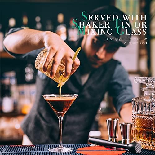 Sturdy Stainless Steel Cocktail Strainer for Bartending