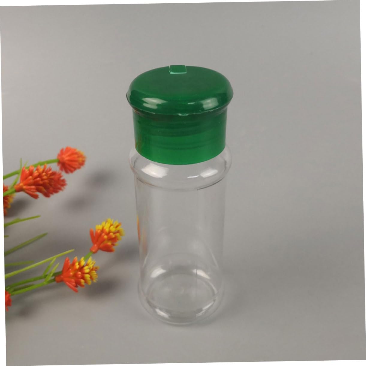 VINTORKY 24-Piece Green Plastic Seasoning Bottle Set