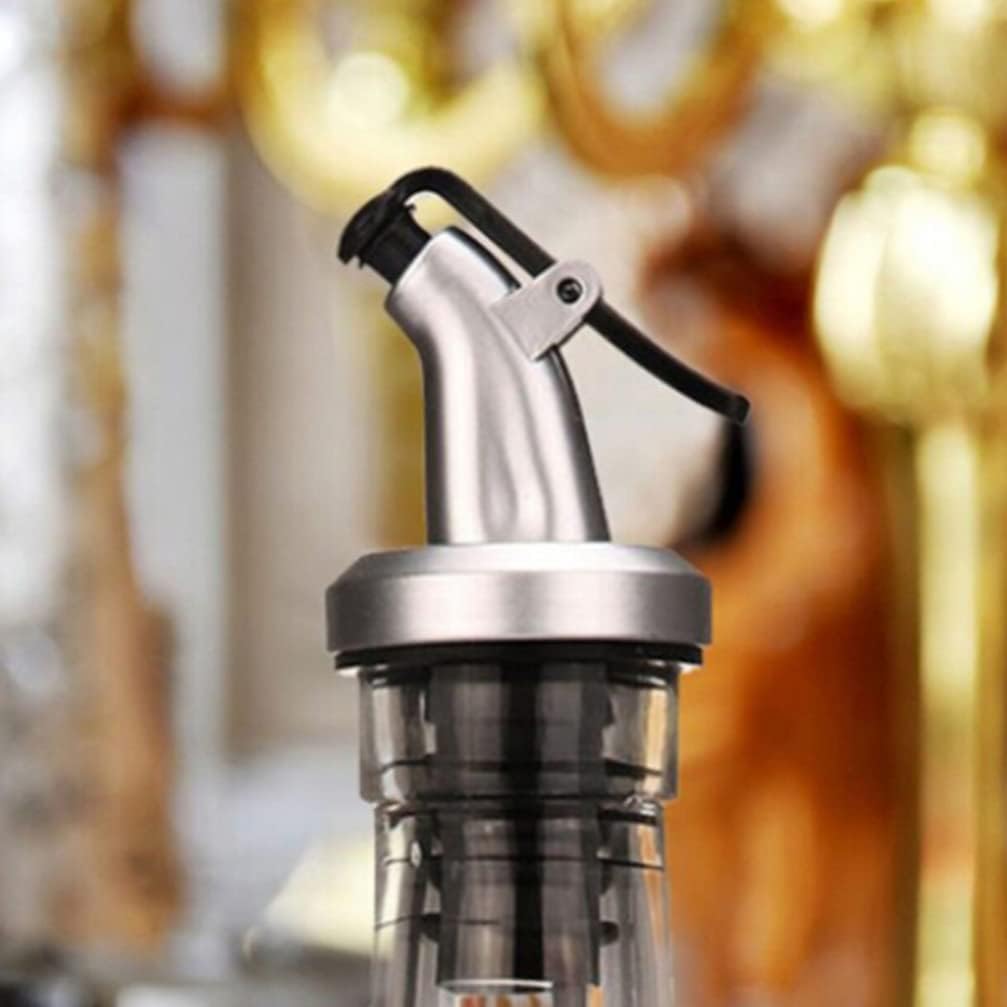Luxshiny 8pk Oil Bottle Stopper Soy Sauce Dispenser Whiskey Decanter