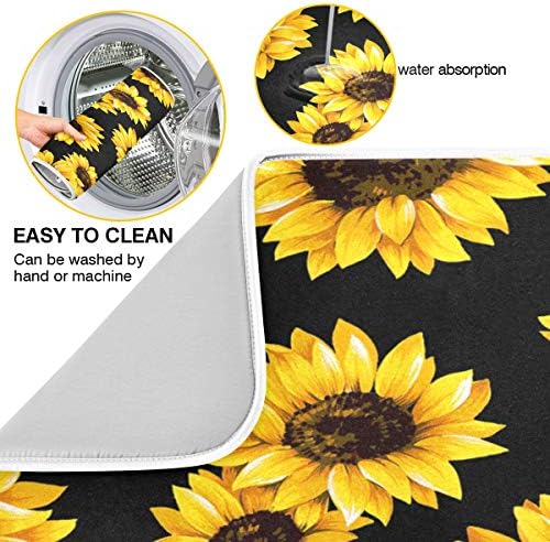 Sturdy Premium Microfiber Dish Drying Mat