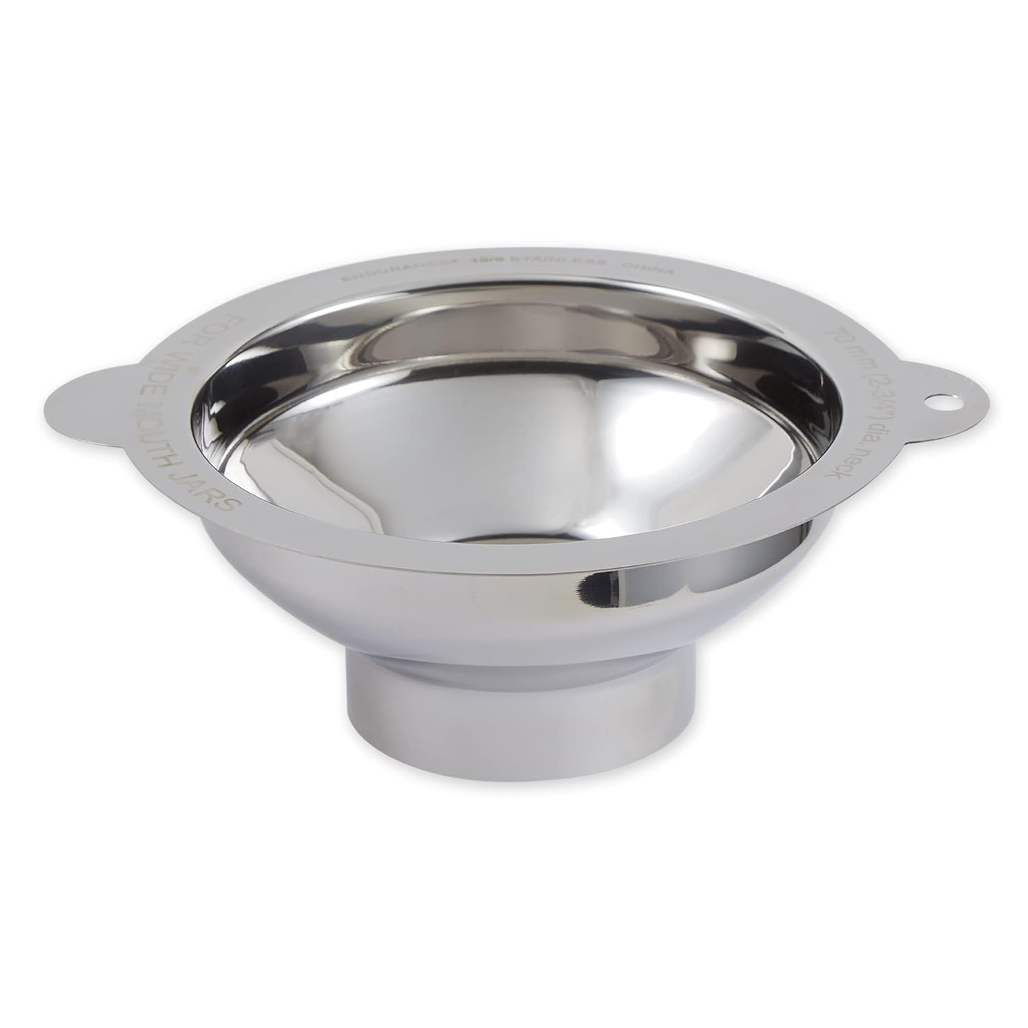 RSVP International Endurance Canning Funnel 188 Stainless Steel