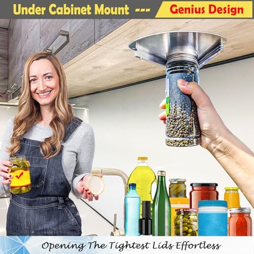 Upgraded Stainless Steel Jar Opener for Seniors 1