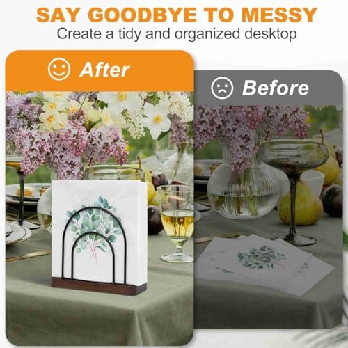 Qiannhee Slim Metal Napkin Holder