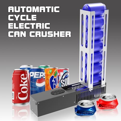 Fast Automated Electric Can Crusher for Home recycled-aluminum-cans