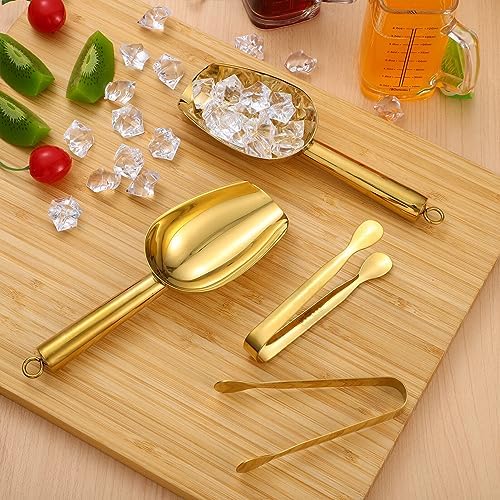 Stainless Steel Ice Tongs for Freezer and Bar Use