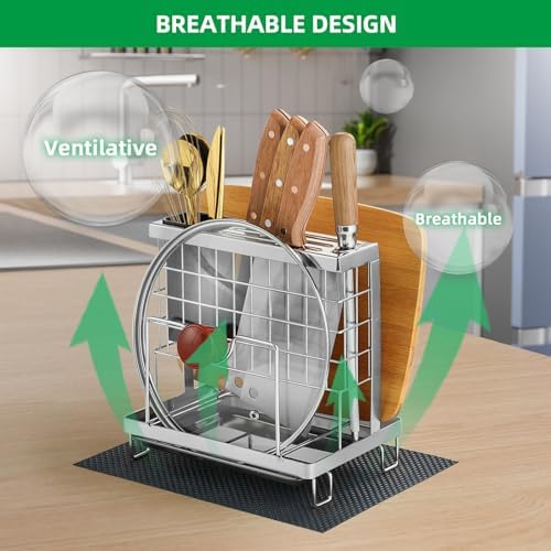Space-Saving Knife Block Organizer