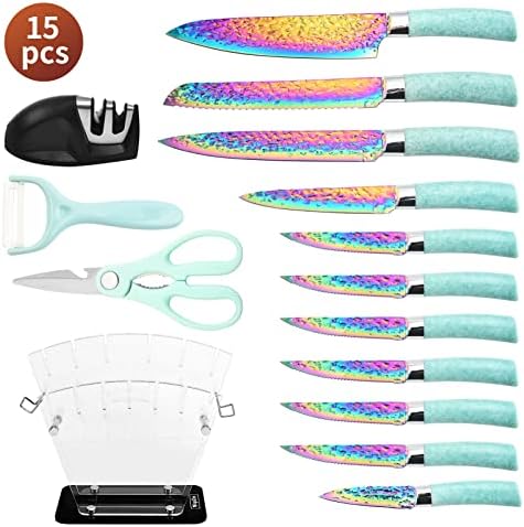 Rainbow Knife Set