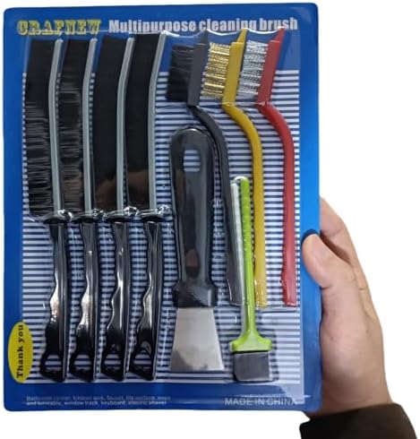 10-Piece Crevice Cleaning Tool Set Home Kitchen Use